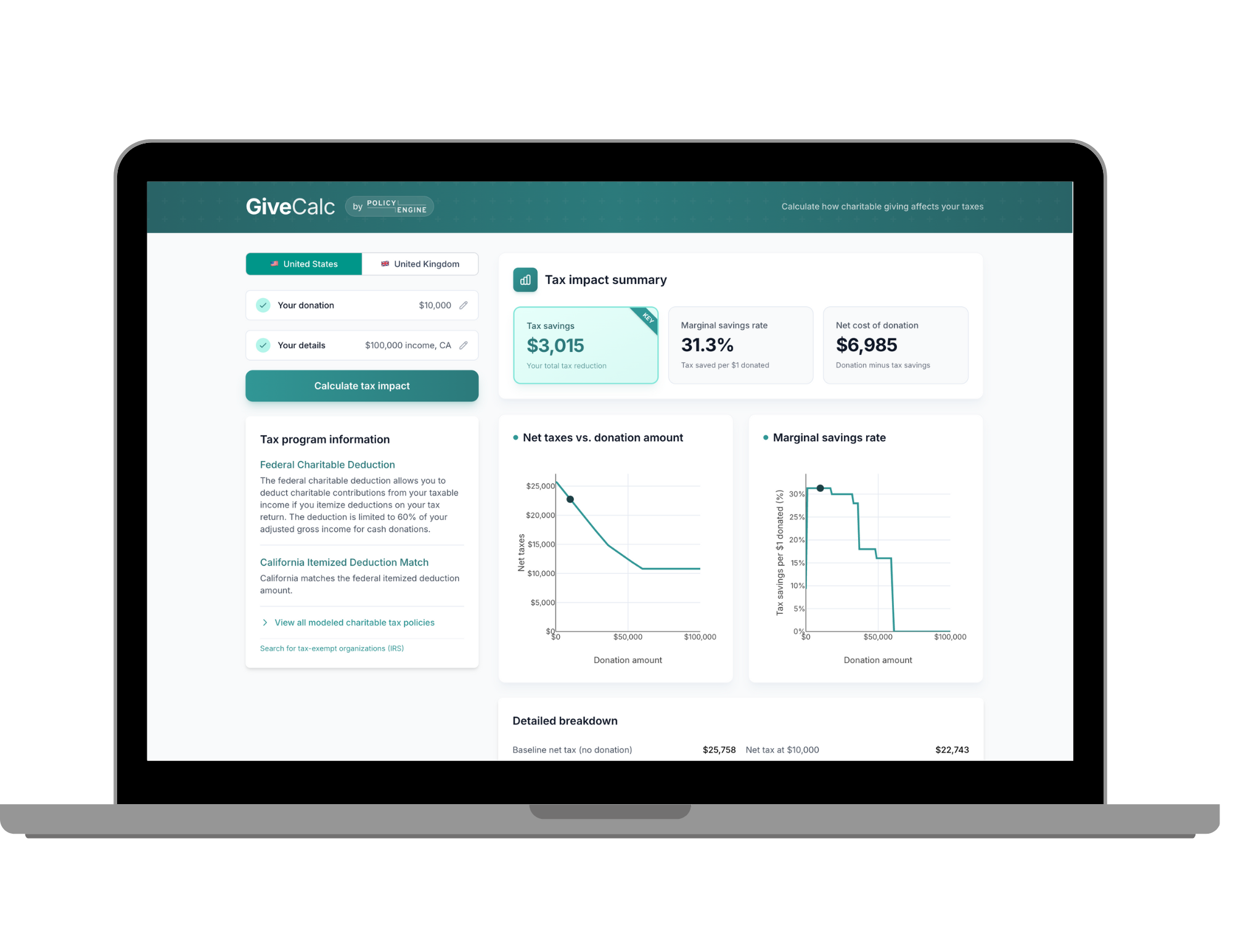 GiveCalc 2.0
