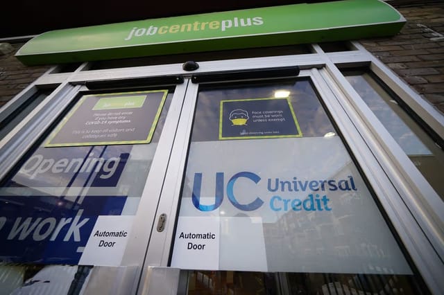 UK Universal Credit rebalancing analysis dashboard
